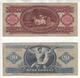 Petit Lot De 2 Billets D'Hongrie. 20 Forint (30/6/1969) Pick #169e Et 100 Forint (24 Aôut 1960) Pick #171b - Hongrie