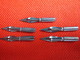 Lot De Cinq Plumes Supérieures HENRY'S France N° 605 - Pens