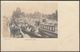 Teddington Lock, Middlesex, C.1900-05 - Taber Bas Relief U/B RP Postcard - Middlesex