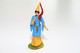 Elastolin, Lineol Hauser, H=40mm, Norman, Princess Aleta, Blue Dress - First Issue - RaRe - 1960's - Plastic - Vintage - Figurines