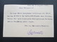 Österreich 1922 Ganzsache Mit Zusatzfrankaturen! Inflation. Bewilligung Von 20 Bädern! Dr. Karl Patsch - Brieven En Documenten