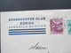 Schweiz 1938 Brief Grasshopper Club Zürich Handball Sektion. - Lettres & Documents