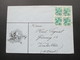 Schweiz 1942 Brief Des Turnverein St. Johann Basel Mit Wappen. Drache. 2 Senkrechte Paare!! - Briefe U. Dokumente