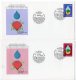 1977 - Nations Unies  Geneve - Conférence Des Nations Unies Sur L'eau - 2 Enveloppes - FDC