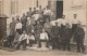 OP2- 14) MONDEVILLE  LE 22 JUILLET 1913 - CARTE PHOTO - MILITAIRES DEVANT L'HOPITAL TEMPORAIRE - 2 SCANS) - Other & Unclassified