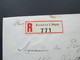 Schweiz 1938 Brief / Einschreiben Geneve 1 Depot 771. Depot Lettre Nach Zürich. - Cartas & Documentos