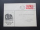 Schweiz Brief 1937 Firmenbrief Union AG Kettenfabrik Biel 8. Landwirtschaft. Traktoren - Cartas & Documentos