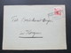 Schweiz Briefvorderseite 1946 Bahnspost Stempel Richterswil S.B.B. - Storia Postale