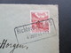 Schweiz Briefvorderseite 1946 Bahnspost Stempel Richterswil S.B.B. - Storia Postale