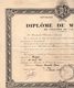 VP11.918 - 1959 - HOULGATE X CAEN - Diplôme De Moniteur De Colonies De Vacances Mr P. DUCROTTE - Diploma & School Reports