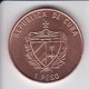 MONEDA DE CUBA DE 1 PESO DEL AÑO 2003 DEL CHE GUEVARA (COIN) SIN CIRCULAR-UNCIRCULATED - Cuba