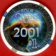 $1 Casino Chip. Four Queens, Las Vegas, NV. Real Millennium, Only 2001 Made. G10. - Casino