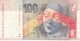 BILLETE DE ESLOVAQUIA DE 100 KORUN DEL AÑO 2001   (BANKNOTE) - Eslovaquia
