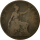 Monnaie, Grande-Bretagne, Victoria, Penny, 1900, B+, Bronze, KM:790 - D. 1 Penny