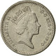 Grande-Bretagne, Elizabeth II, 5 Pence, 1990, TB+, Copper-nickel, KM:937b - 5 Pence & 5 New Pence