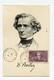 !!! CARTE MAXIMUM BERLIOZ N°382 CACHET ORDINAIRE DE LA COTE ST ANDRE REF A1 - 1930-1939