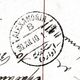 Carte Postale Alexandrie 1910 Egypte Bruxelles Belgique Thèbes Postes Egyptiennes Alexandria - Storia Postale
