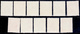 Malesia  Perlis 1951 11 Val. Tra I N° / N° Gibbons 7 E 25 MNH ** - Perlis