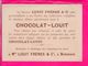 Image 12 X 8,5 Cm Chocolat Louit  Ile De France Cortege Du Boeuf Gras 1830 - Autres & Non Classés