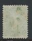 New Brunswick 1860 - 5c Victoria - Yellow-green Or Deep Green SG14 Or 15 HM Cat £29 For HM - See Full Description Below - Neufs