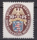 Rie_ Deutsches Reich - Mi.Nr. 401 Y - Postfrisch MNH - Geprüft - Ungebraucht