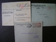 BELGIUM - 7 LETTERS SENT BETWEEN 1924 AND 1938 IN THE STATE - ...-1959