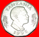 √ COW* TANZANIA ★ 5 SHILLINGS 1993! LOW START ★ NO RESERVE! Rais Ali Hassan Mwinyi (1985-1995) - Tanzanie