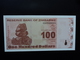 ZIMBABWE : 100 DOLLARS   2.2.2009   P 97   SPL+ - Simbabwe