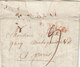Belgium Belgique France 1815 (26.10.) Entire Letter BRUXELLES To Paris, Four Months After Waterloo, Interesting (q177) - 1815-1830 (Dutch Period)