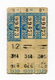 Ticket De Bus Parisiens 1939 (STCRP) - Paris - Pub  Byrrh - Europe