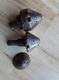 LOT WWI Dopp.Z.c92.Sb.+ Dopp.Z.92f.10cm Zunden Spoletta  Fusee  Neutralisé Obus GRENADE - Armas De Colección