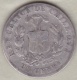 Chili . 20 Centavos 1881. Argent.  KM# 138.2 - Cile