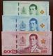 20, 50 Und 100 Baht Serie 17 Rama X. Thailand 6.4.2018 UNC - Thailand