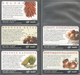 Hungarian Foods, Set Of 5 Cards, 2002. - Food