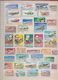 Aviation  / Lot De Timbres /  2 Pages / Etats Divers - Airplanes