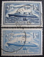 LOT FD/1599 - 1935 - PAQUEBOT NORMANDIE - N°299 Et N°300 - CàD - Cote : 22,30 € - Usati