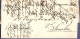 Hongary Baja  1867, Postmark On Letter To Semlin - ...-1850 Voorfilatelie