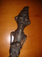 Accessorio Antico In Bronzo Per Guerriero Benin Nigeria - Arte Africano