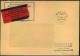 1968, ZKD-Brief Mit Absender ""Versorgungskontor Papier Und Bürobedarf"" ""BERLIN 17-1017"", Rot/schwarzer Aufkleber ""A - Altri & Non Classificati