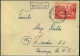1951, Fernbrief Mit 24 Pfg. Deutsch-Chinesische Freundschaft Mit Orts-Werbestempel GLAUCHAU. - Lettres & Documents