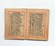 Calendrier De Poche 1900, Petit Almanach 3 X 4,2 Cm - Petit Format : ...-1900