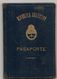 ARGENTINA 1956 PASSPORT- PASSEPORT -multiple VISAS And STAMPS  ISRAEL - POLAND - TURKEY - VENEZUELA -USA - BRASIL- AUSTR - Historical Documents