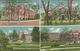 Clark University.  4 Views   Worcester Mass. United States.  S-s-4189 - Worcester