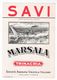 (*)  Savi Marsala Tinacria - Vino Wine Etichetta Vino - Stabilimenti Florio Marsala - Other & Unclassified