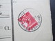 Delcampe - Belgien 1940 Und 42 Postpaketmarke Nr. 13 Halbierung Zu Militärzwecken!! Paketkarten ?!? - Other & Unclassified