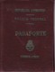 ARGENTINA L'ARGENTINE POLICIA POLICE 1954 MASCULINO MALE PASAPORTE PASSPORT REISEPASS PASSAPORTO.-TBE-BLEUP - Historische Dokumente