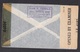 Argentina: Airmail Cover To USA, 1943, 4 Stamps, Double Censored, 2x Censor Tape, Via Panagra (traces Of Use) - Brieven En Documenten