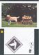 BELGIE/BELGIQUE :1995: Postogram 86** : HONDEN,CHIENS,DOGS,KAR,CHARIOT,CART, - Postogram