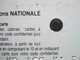 NATIONALE - PUCE SC1 - Impression SERIGRAPHIE - 15 N° Noirs - Recto N°000050 Emboutis " TRES RARE " - - Pastel