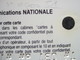 NATIONALE - PUCE SC1 - Impression SERIGRAPHIE - 15 N° Noirs - Recto N°000051 Emboutis " TRES RARE " - - Tipo Pastel